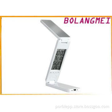 Rechargeable LED Table Light With LCD Screen 5V ,  Dimmable